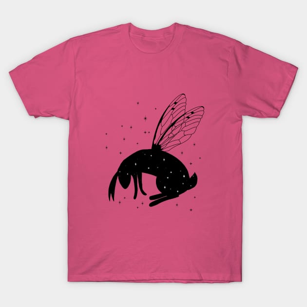 Fairy Bunny T-Shirt by LittleInkings